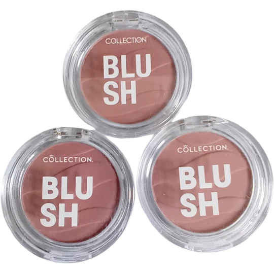 3 x Collection Blush Blusher - Rose