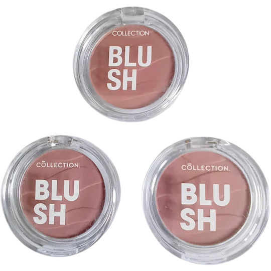 3 x Collection Blush Blusher - Rose