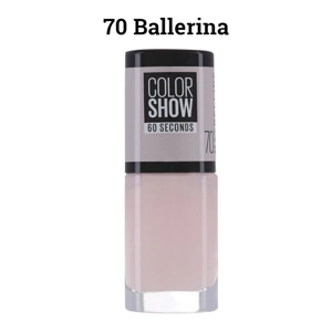 Maybelline Colour Show 60 Seconds Nail Polish - 70 Ballerina