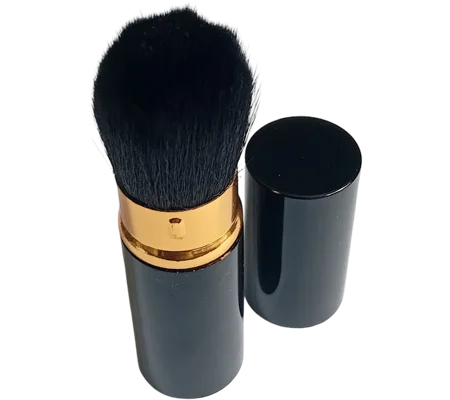 Black Retractable Kabuki Brush 9cm