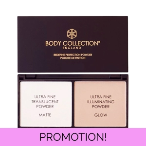Body Collection Redefine Perfection Face Powder Translucent Duo - Universal