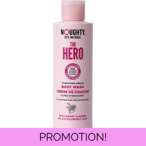Noughty The Hero Hydrating Cream Body Wash with Hyaluronic Acid - 200ml