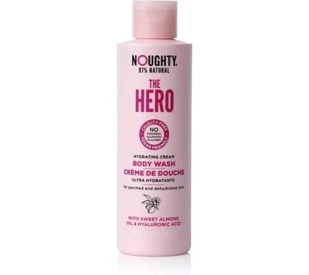 Noughty The Hero Hydrating Cream Body Wash with Hyaluronic Acid - 200ml
