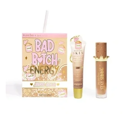 P Louise Bad Bitch Energy Lip Conditioner & Lip Oil - Brown Sugar