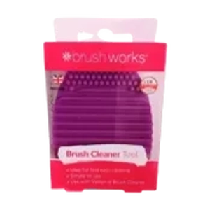 Purple Brush Works Cosmetic Brush Cleaner Tool