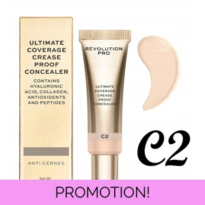 Revolution Ultimate Coverage Crease Proof Concealer - Shade C2