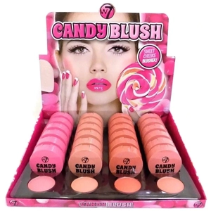 W7 Candy Blush Blusher Mirror Compact - Various Shades