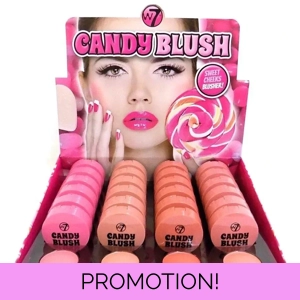 W7 Candy Blush Blusher Mirror Compact - Various Shades