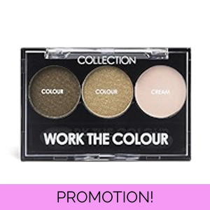Collection Work the Colour Trio Eyeshadow - Champagne Fizz