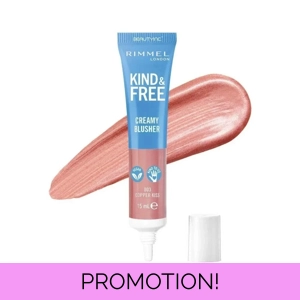 Rimmel Kind & Free Creamy Blusher 15ml - 003 Copper Kiss