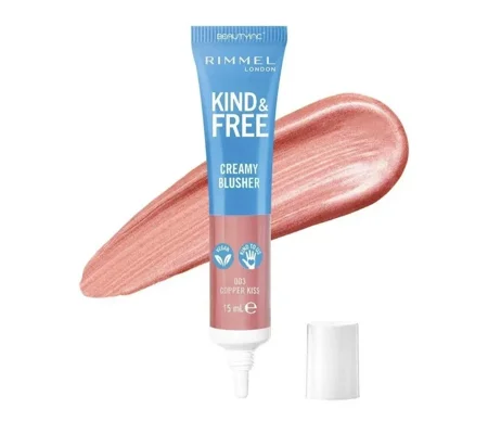 Rimmel Kind & Free Creamy Blusher 15ml - 003 Copper Kiss