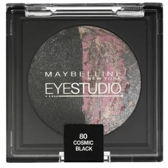 Maybelline Eye Studio Duo Baked Eye Shadow - 80 Cosmic Black