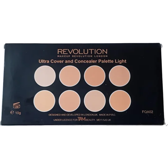 Revolution Cover and Conceal Ultra Concealer Palette - Light