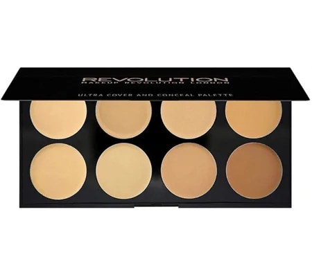 Revolution Cover and Conceal Ultra Concealer Palette - Light