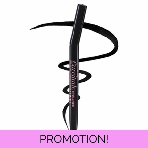 Maybelline Curvitude Eyeliner Feutre Ultra Fine Liner - Shade 01 Black Noir