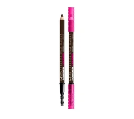 NYX Powder Louder Brow Pencil - Deep Brown