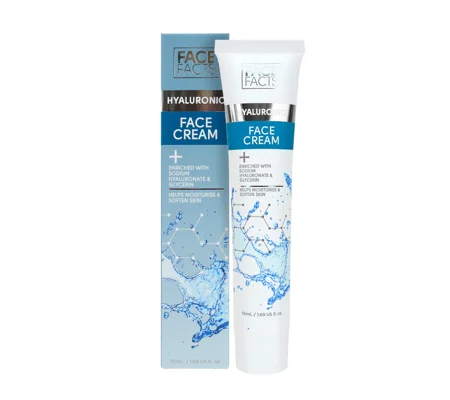 Face Facts Hyaluronic Moisturisng Face Cream 50ml
