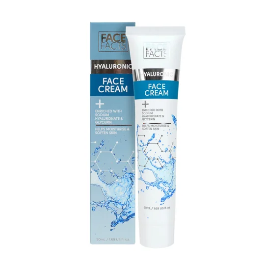 Face Facts Hyaluronic Moisturisng Face Cream 50ml