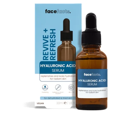 Face Facts Hyaluronic Acid Revive + Refresh Serum 30ml