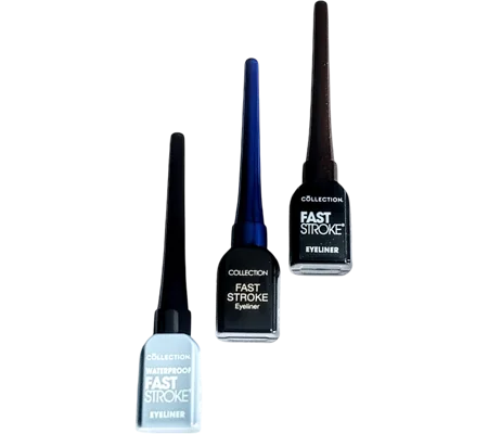 Collection Fast Stroke Liquid Eyeliner - Various Shades