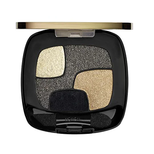 L'Oreal Maquillage Eyeshadow Quad - Golden Black