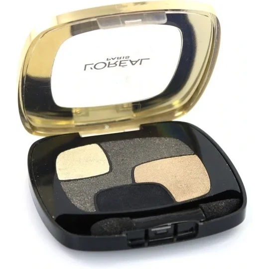 L'Oreal Maquillage Eyeshadow Quad - Golden Black