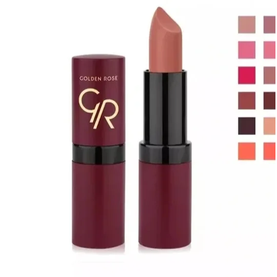 Golden Rose Velvet Matte Lipstick - Various Shades