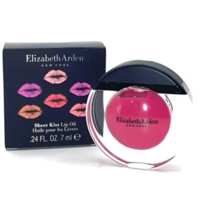 Elizabeth Arden Sheer Kiss Lip Oil Gloss - 06 Heavenly Rose 7ml Boxed
