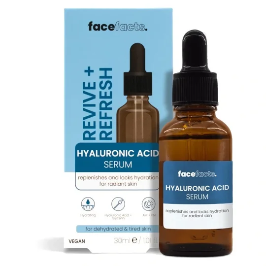 Face Facts Hyaluronic Acid Revive + Refresh Serum 30ml