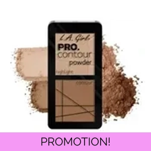 L A Girl Pro Highlighter & Contour Powder Palette - Shade 668