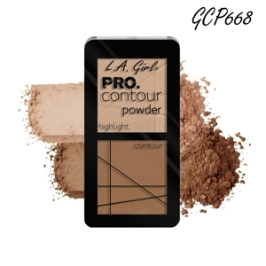 L A Girl Pro Highlighter & Contour Powder Palette - Shade 668