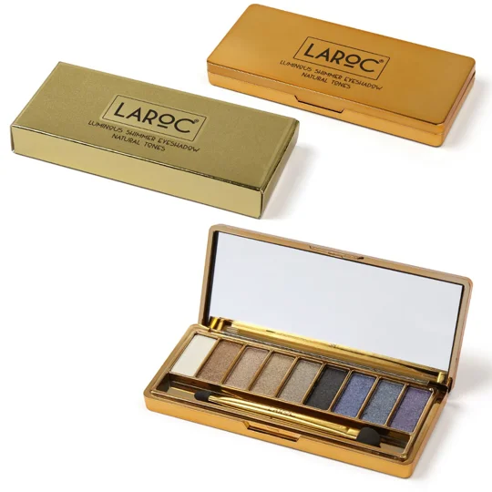 Laroc Luminous Shimmer Eyeshadow Palette - Natural Tones