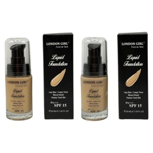 London Girl Mineral Infused Liquid Foundation 20ml - Nudes