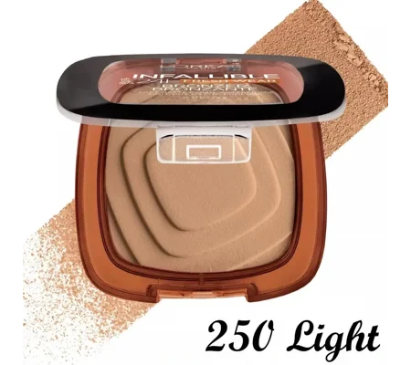 L'Oreal Infallible 24H Fresh Wear Matte Bronzer - 250 Light