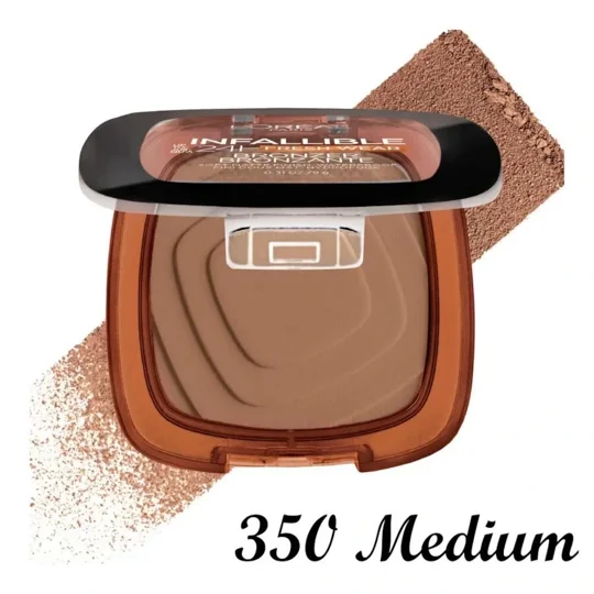 L'Oreal Infallible 24H Fresh Wear Matte Bronzer - 350 Medium