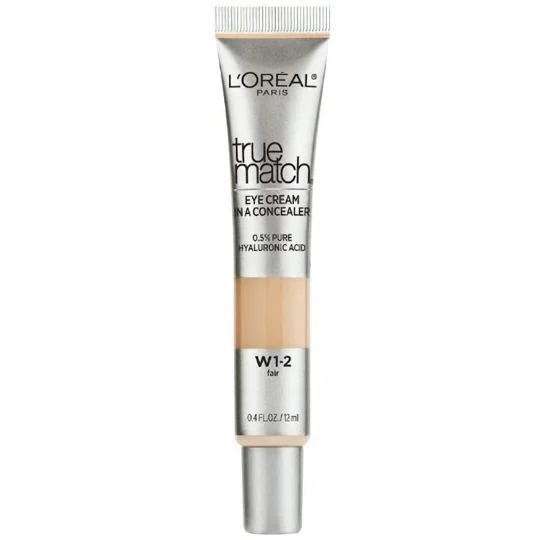 L'Oreal True Match Eye Cream in a Concealer- W1-2 Fair