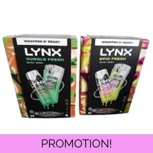 Lynx Body Care Duo Body Wash & Body Spray Gift Set - Various