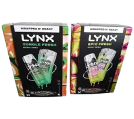Lynx Body Care Duo Body Wash & Body Spray Gift Set - Various