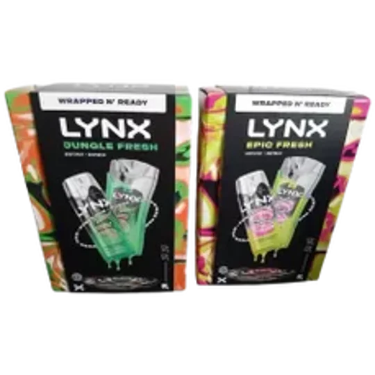 Lynx Body Care Duo Body Wash & Body Spray Gift Set - Various