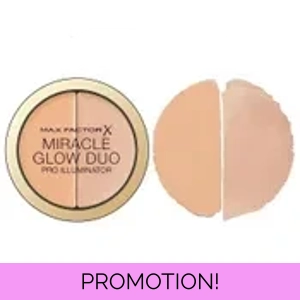 Max Factor Miracle Glow Duo Pro Illuminator Highlighter - Shade: Medium