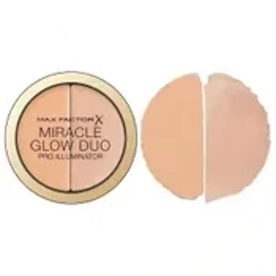Max Factor Miracle Glow Duo Pro Illuminator Highlighter - Shade: Medium