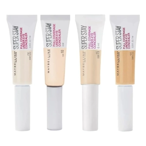 maybelline superstay concealer.  Light shades