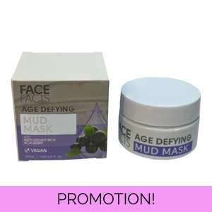 Face Facts Skin Care Vegan - Anti-Aging Mud Mask Treatment
