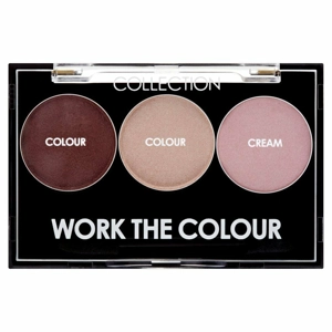Collection Work the Colour Trio Eyeshadow - Naughty in Nude