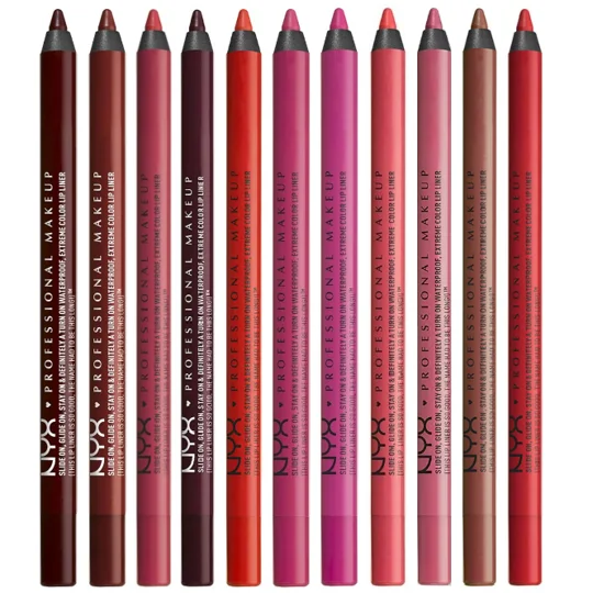 NYX Slide on Glide On, Stay On & Definitely a Turn On Waterproof Lip Pen - Various Shades