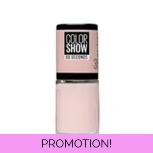 Maybelline Colour Show 60 Seconds Nail Polish - 31 Peach Pie