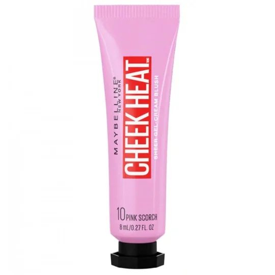 Maybelline Cheek Heat Sheer Gel-Cream Blush - 10 Pink Scorch