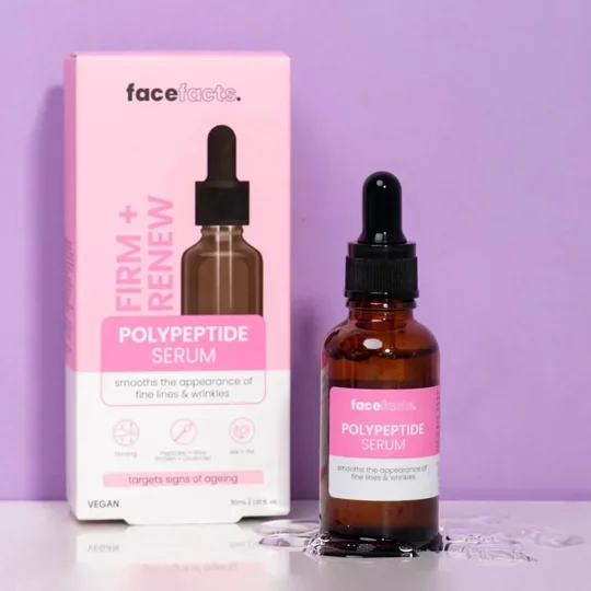 Face Facts Firm & Revitalise Anti-Ageing Polypeptide Serum 30ml