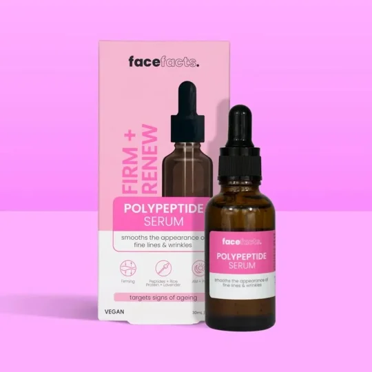 Face Facts Firm & Revitalise Anti-Ageing Polypeptide Serum 30ml
