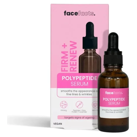 Face Facts Firm & Revitalise Anti-Ageing Polypeptide Serum 30ml